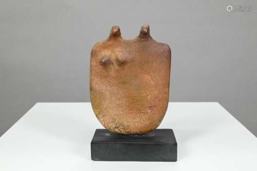 Peter Hayes (b.1946), small cycladic stoneware group, 'C...