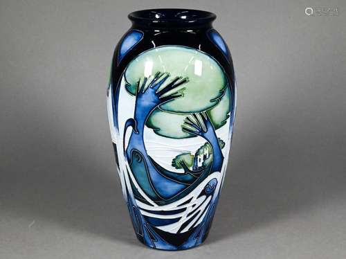 A Moorcroft 'Kaypersley' vase by Emma Bossons