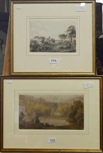Two English watercolours