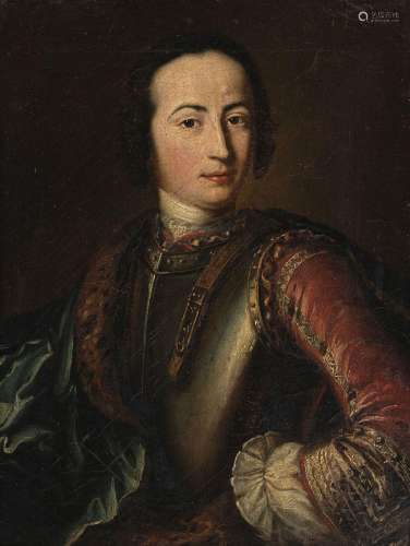 Ecole française du XVIIIe s., Portrait de Mars Théodore du G...