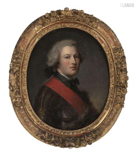 Jean-Marc Nattier (1685-1766), suiveur de, Portrait du baron...