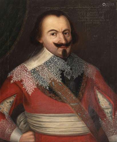Ecole du XXe s., Portrait du Colonel Georg Jenatsch (1596-16...