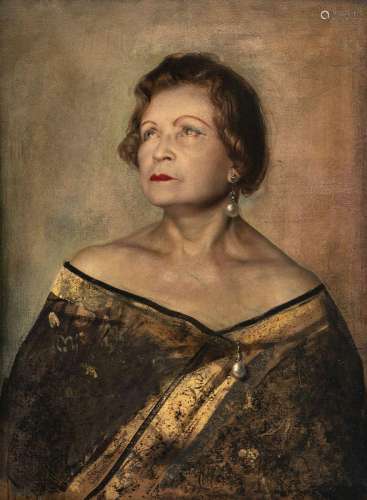 Pietro Annigoni (1910-1988), Donna Isabella Salazar y Munato...