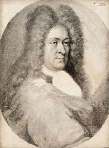 Jacques Antoine Arlaud (1668-1746), Autoportrait, mine de pl...
