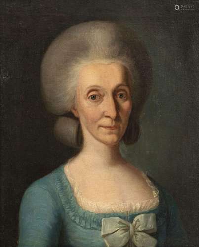 Ecole française du XVIIIe s., Portrait d'une Dame, huile sur...