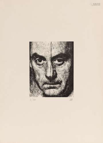 Man Ray (1890-1976), "Autoportrait", c. 1970, lith...
