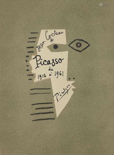 COCTEAU (Jean)  -  PICASSO : Picasso de 1916 à 1961. Monaco,...