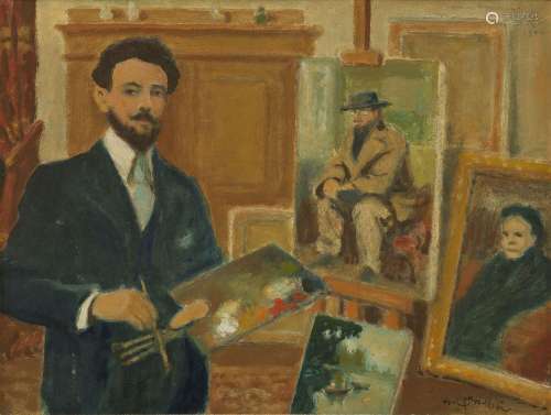 Augustin Grass-Mick (1873-1963)<br />
Le peintre Lempereur d...