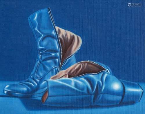 Dominique Mulhem (1952), "Boots au repos", 2012, h...