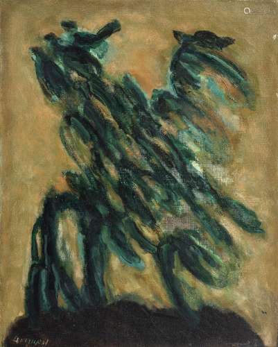Robert Helman (1910-1990), Composition, huile sur toile, sig...