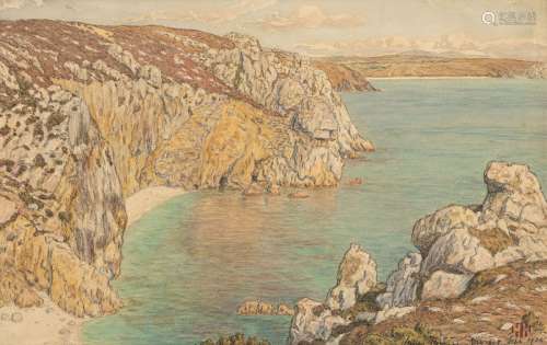 Henri Rivière (1864-1951), Baie de "Morgat", 1906,...