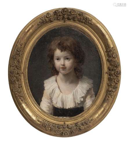 Jean-Baptiste Greuze (1725-1805), entourage de, Portrait d'e...