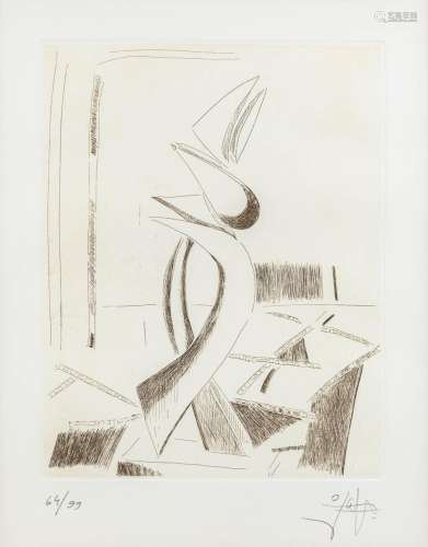 Pablo ATCHUGARRY (1954) 'Deisgn for a Sculpture' a lithograp...