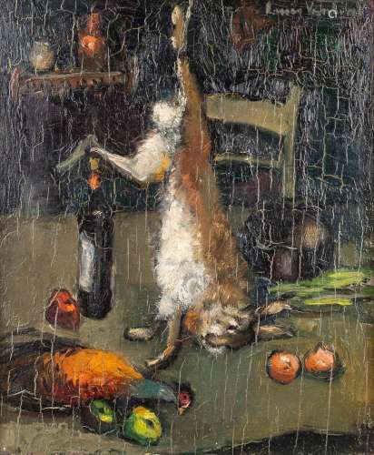 Louis VAN LINT (XIX-XX) 'Nature morte' a still life painting...