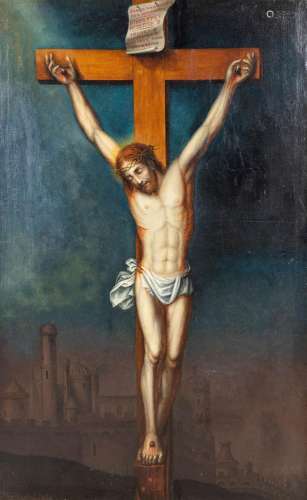 Auguste GAUDRY-VANLUL (1781-1863) 'Christ hanging from the c...