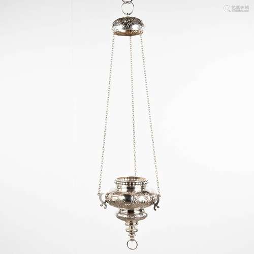 An antique 'Eternal Light', silver, Amsterdam, The Netherlan...