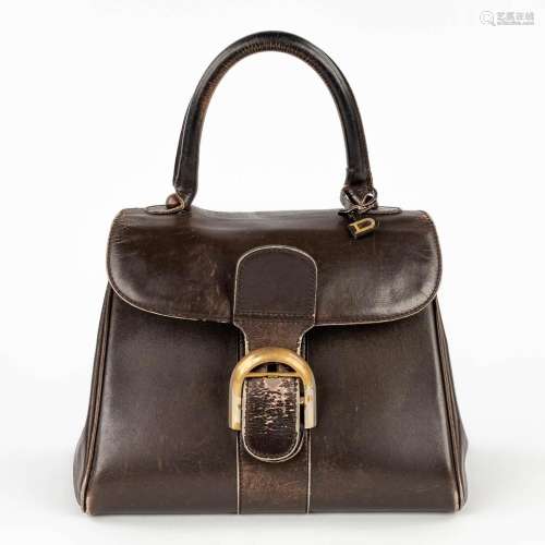 Delvaux Brillant PM, a handbag made of dark brown leather. C...