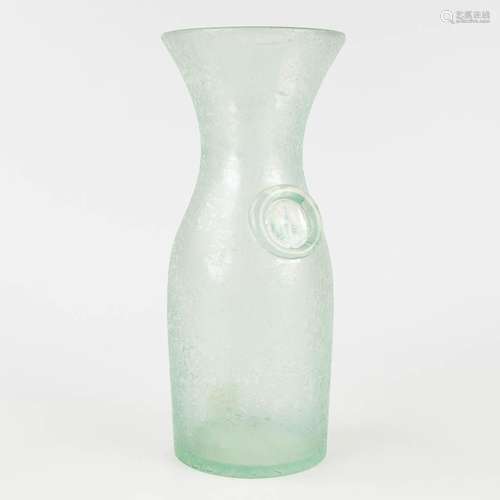 Seguso, a wine decanter made of glass. Circa 1935-1939. (H: ...