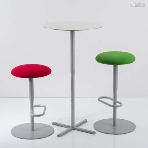 JASPER MORRISON, BISTRO TABLE FROM THE  ATLAS SYSTEM  SERIES...