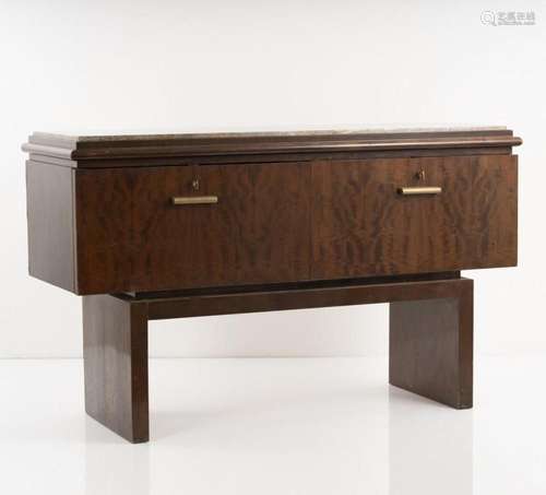 BRUNO PAUL,  331/5  SIDEBOARD FROM  331  DINING ROOM SUITE, ...