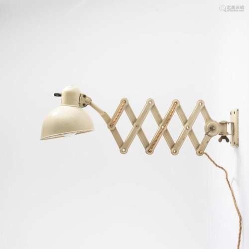 CHRISTIAN DELL , SCISSOR LAMP  6718 , 1933