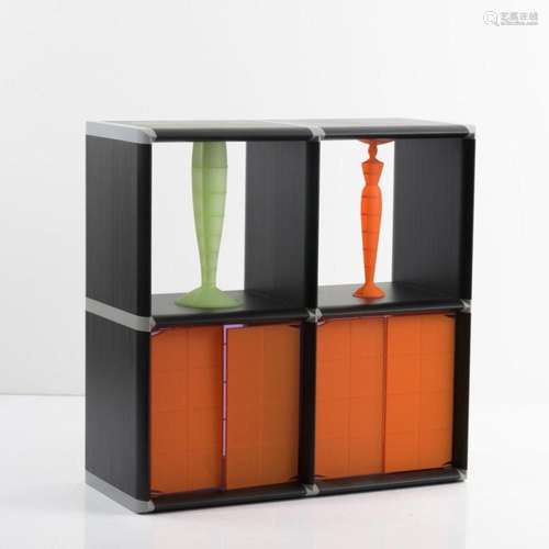 PHILIPPE STARCK,  BOOX  ROOM DIVIDER / SHELF, C. 1990