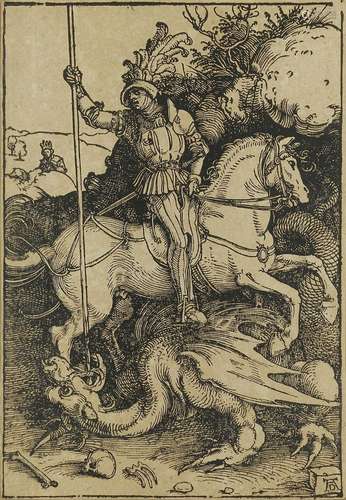 Albrecht Dürer (1471-1528)<br />
Saint Georges terrassant le...