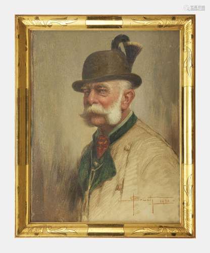 Portrait postume de l'Empereur François Joseph (Franz Josef)...