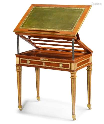 TABLE À LA TRONCHIN"Style Louis XVI. Dans le style d'Ab...