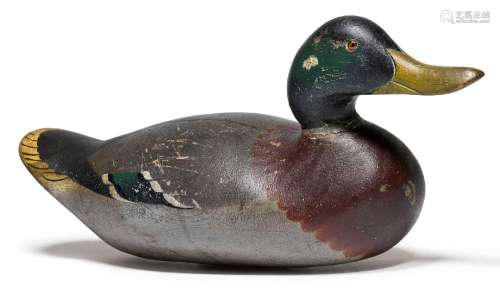 LOCKENTE "MALLARD DRAKE"Detroit, vers 1920. Probab...