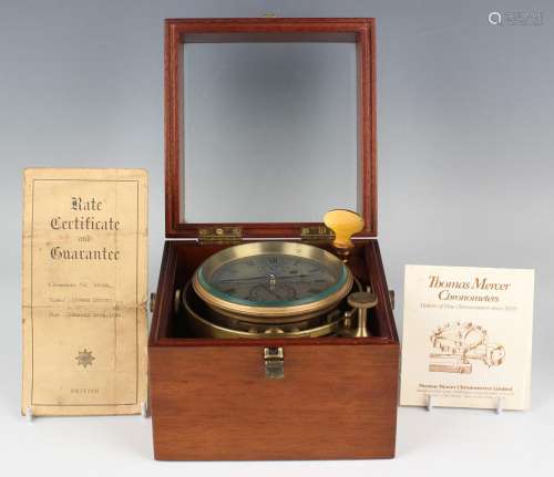 A mid-20th century marine chronometer