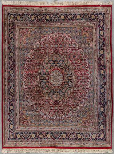 An Oriental hand-made carpet, Afshari Bidjar. (L: 248 x W: 1...