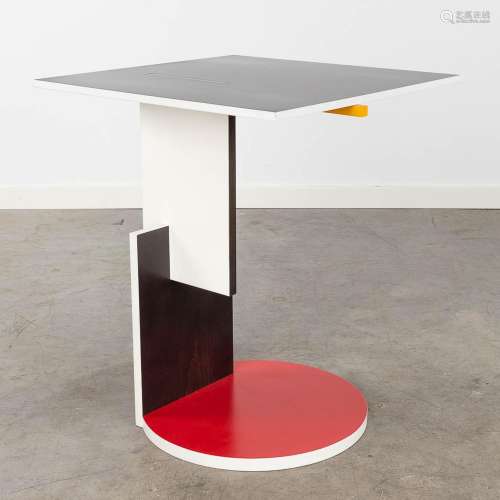 Gerrit RIETVELD (1888-1964) 'Shröder 1' for Cassina, a side ...