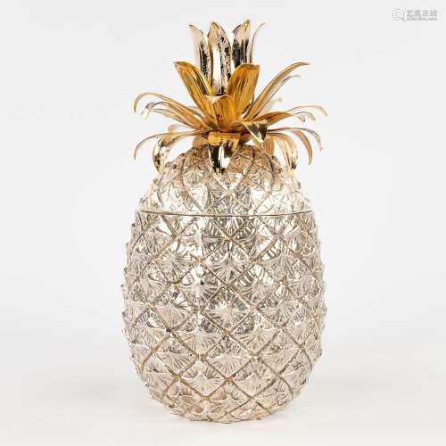 Mauro MANETTI (XX) 'Pineapple' an Ice pail. (H: 26 x D: 13 c...