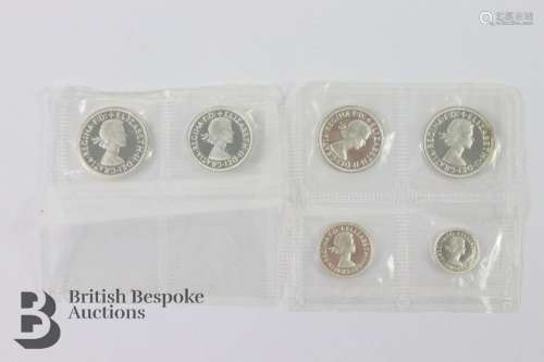 A mint full set of 2003 Maundy money together with a half se...