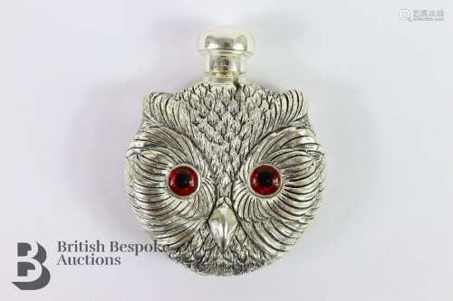 Contemporary owl-shaped perfume bottle