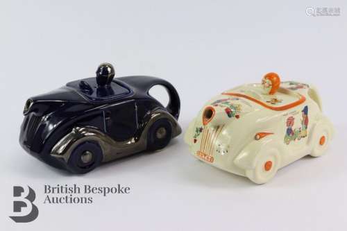Sadler's ceramic motor racing tea pot