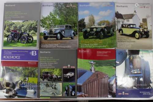 Assorted Classic Car Auction catalogues