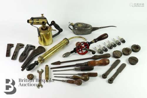 Quantity of various maintenance and repair tools