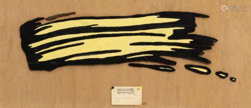 Roy Lichtenstein (1923-1997), Brushstroke, c. 1970, tableau ...