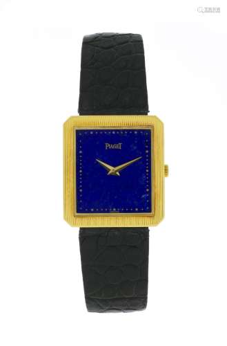 Piaget, Protocole, réf. 8154, montre en or 750 avec cadran e...