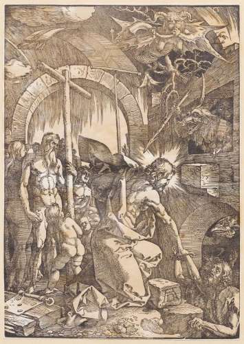 ALBRECHT DÜRER(1471 Nuremberg 1528)Le Christ dans les limbes...