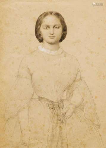 LUIGI CALAMATTA(Civitavecchia 1802-1869 Milan)Portrait de Li...