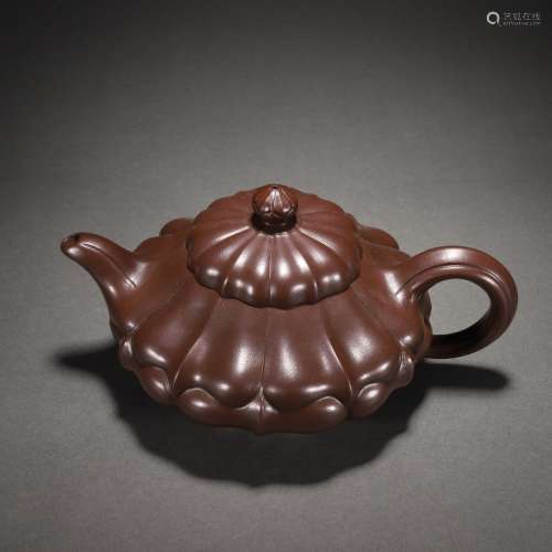 Wang Shigeng Purplesand Teapot
