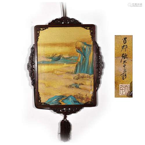 ANCIENT CHINESE FAMOUS CALLIGRAPHY AND PAINTING - ZHANG DAQI...