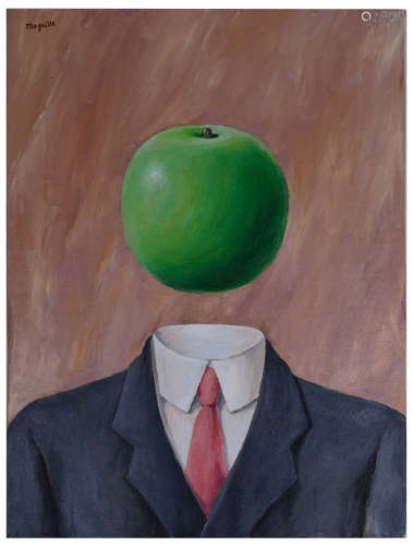 Oil Painting Signed Rene Magritte