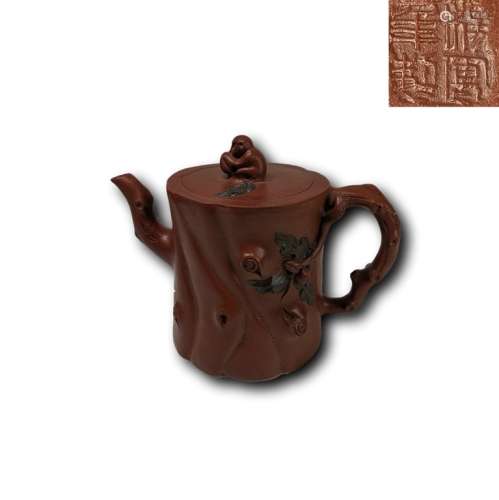 Chinese Zisha Teapot,Mark