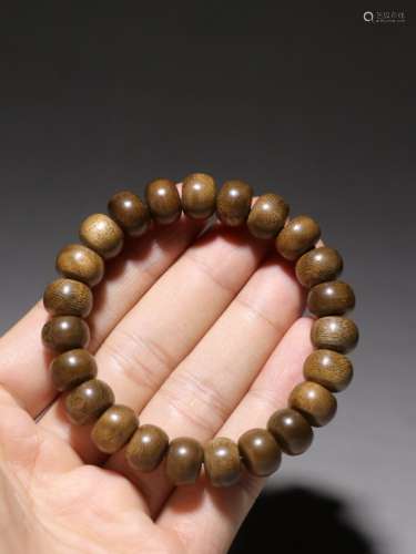 Chinese Chengxiang Wood Bracelet