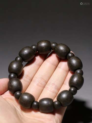 Chinese Chengxiang Wood Bracelet