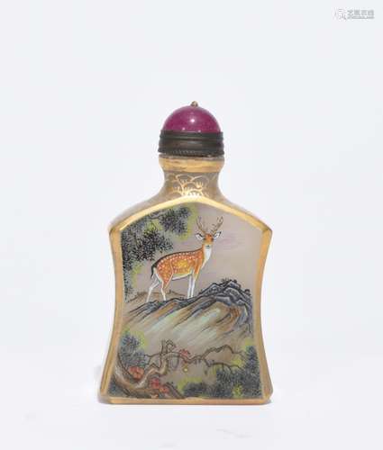 Chinese Glass Snuff Bottle